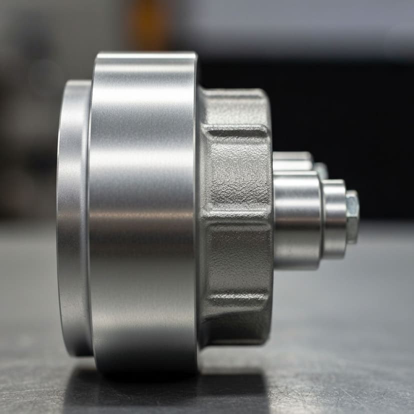 As machined part before black oxide