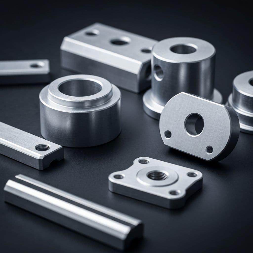 Example of parts with cosmetic surface finish on request