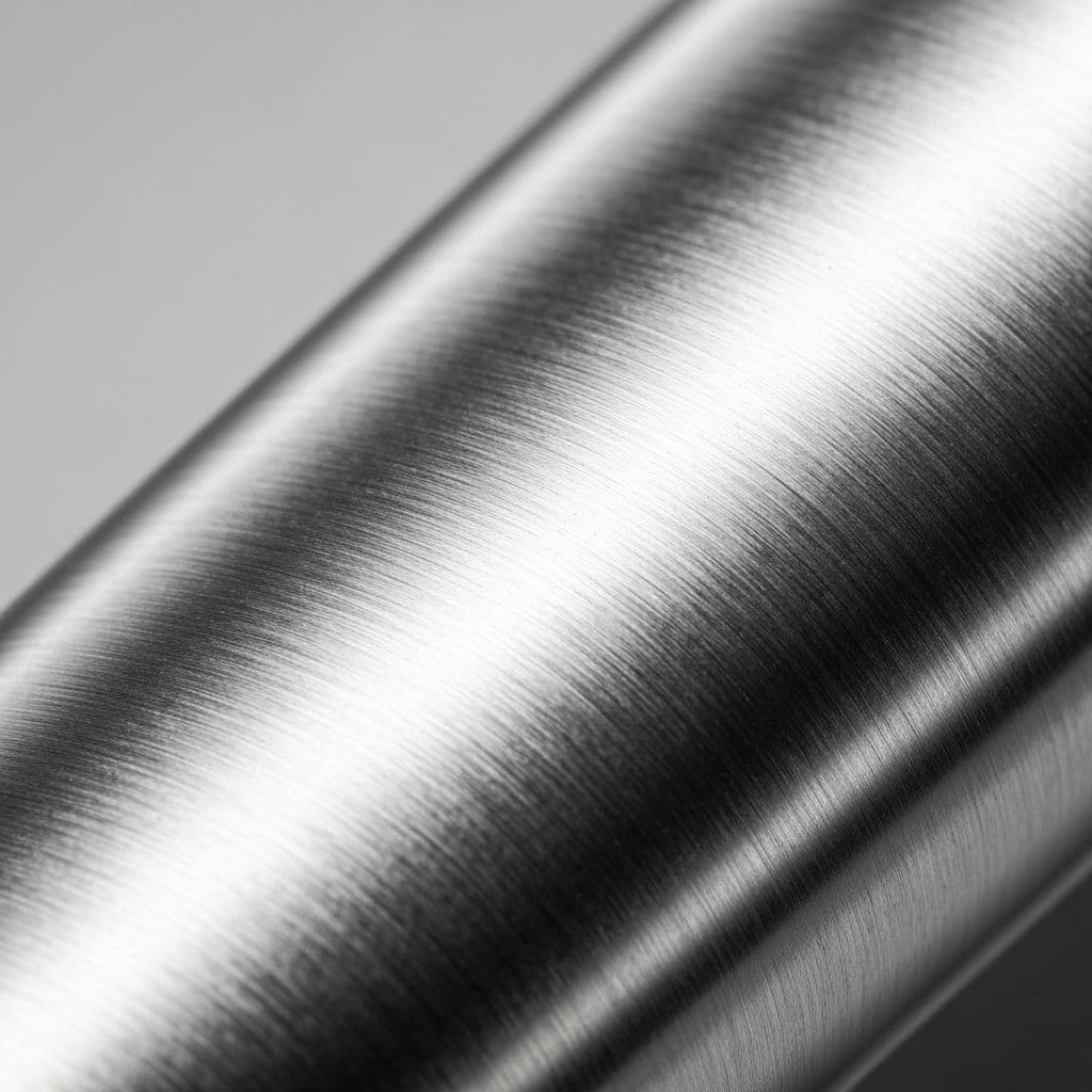 Example of a brushed part in stainless steel - view 2