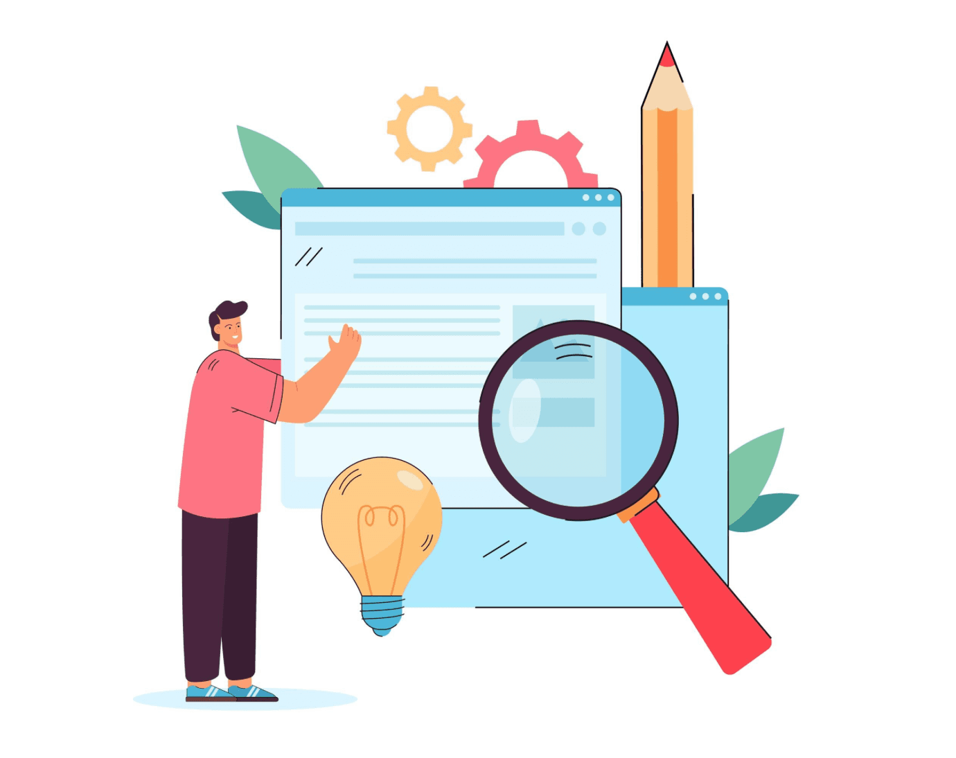 Specify details illustration